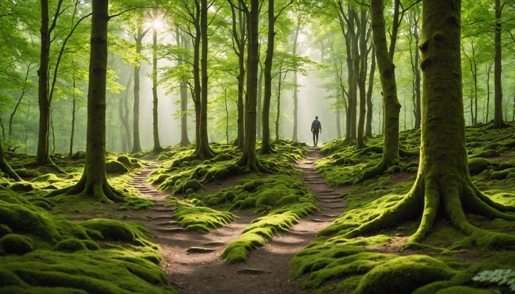 mindful walking promotes relaxation