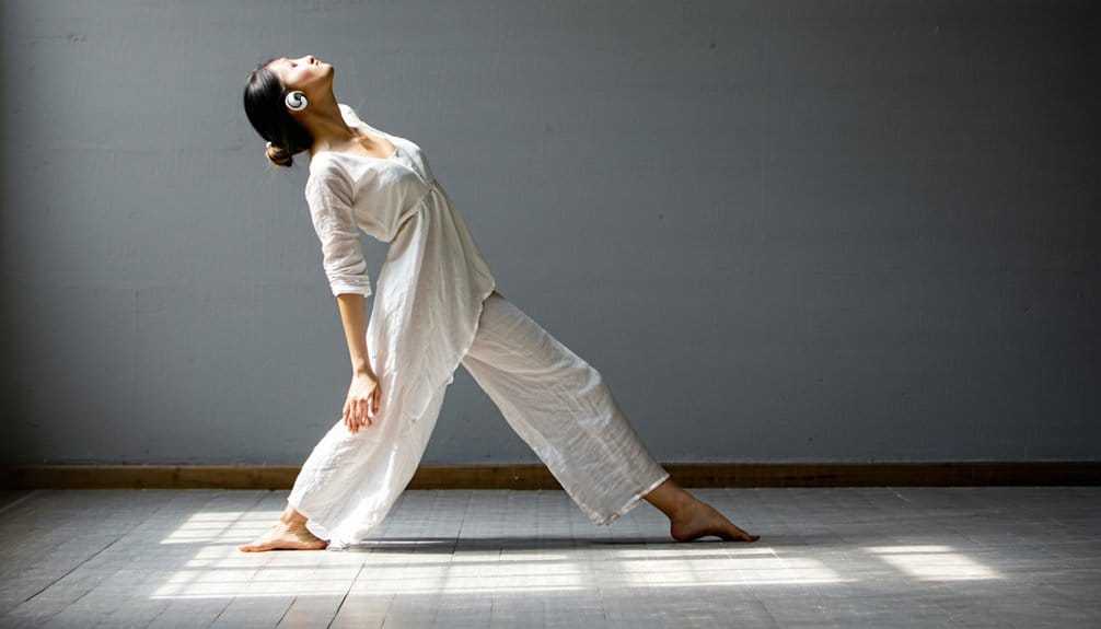 music enhances movement meditation